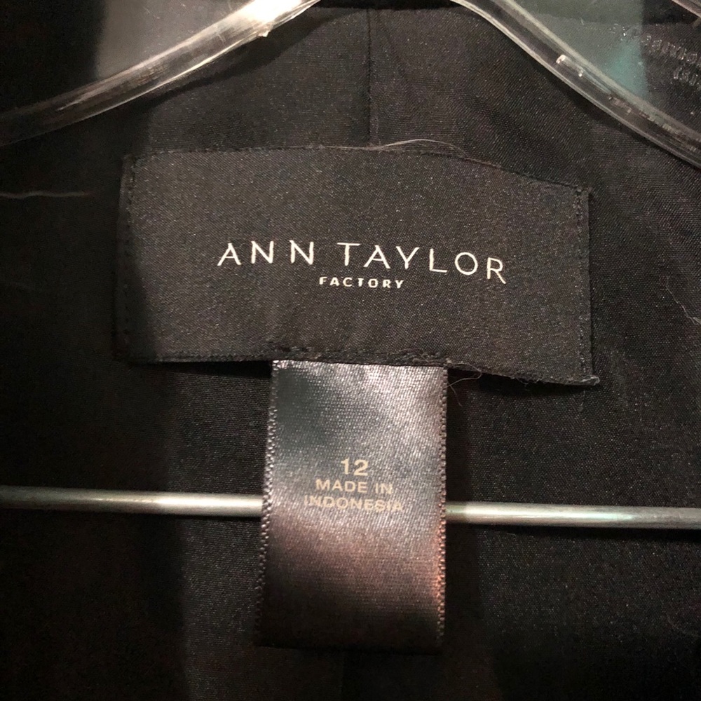 Ann Taylor Black Jacket - Picture 2 of 3
